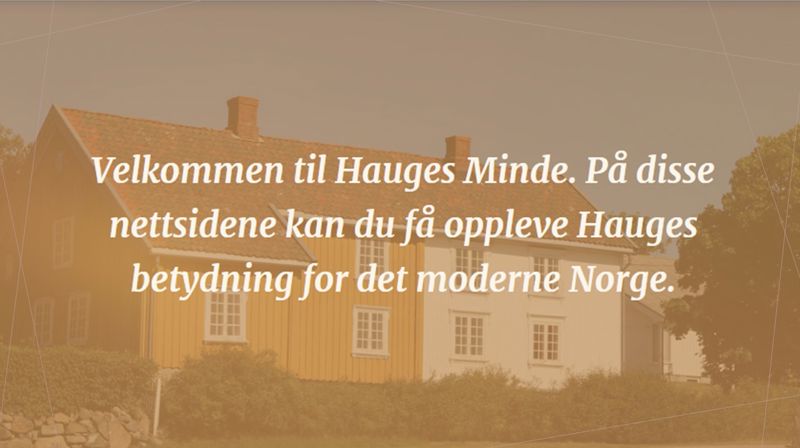 Hauges Minde - en nasjonal ressursside