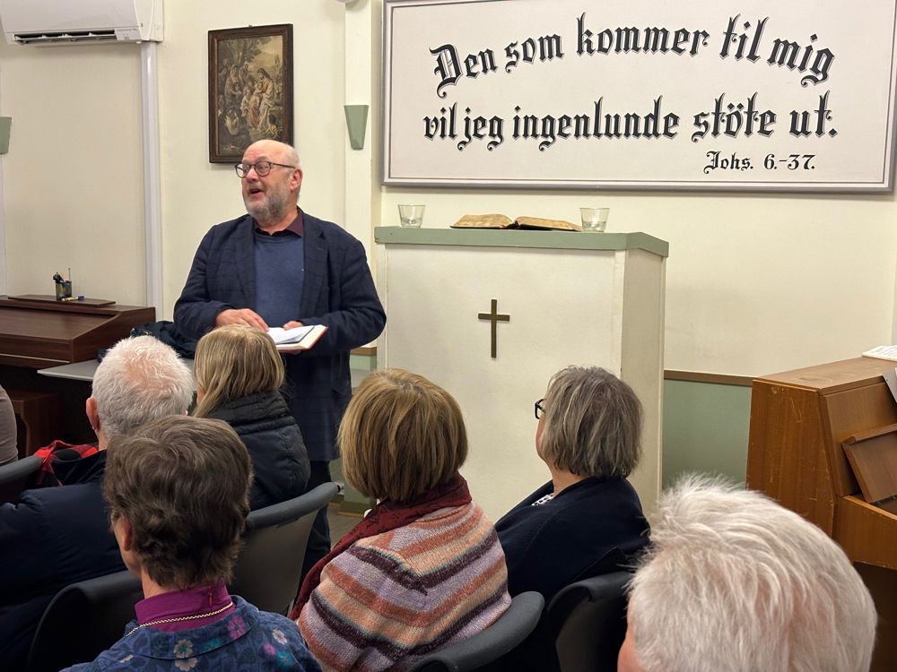 Pilegrimskveld Torbjørn Hestnes - Stranno bedehus. Foto®IvarBarane.