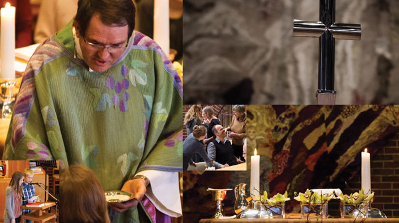 Bildecollage frå Bekkefaret. Foto: Olaf Grødem, collage ved Stavanger BD