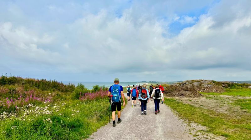 Vandringa over Jæren frå Egersund til Stavanger går i fantastisk natur.