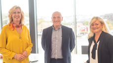 Fra venstre: Kristin Saga, Jan Otto Myrseth og Anne Rygh Pedersen