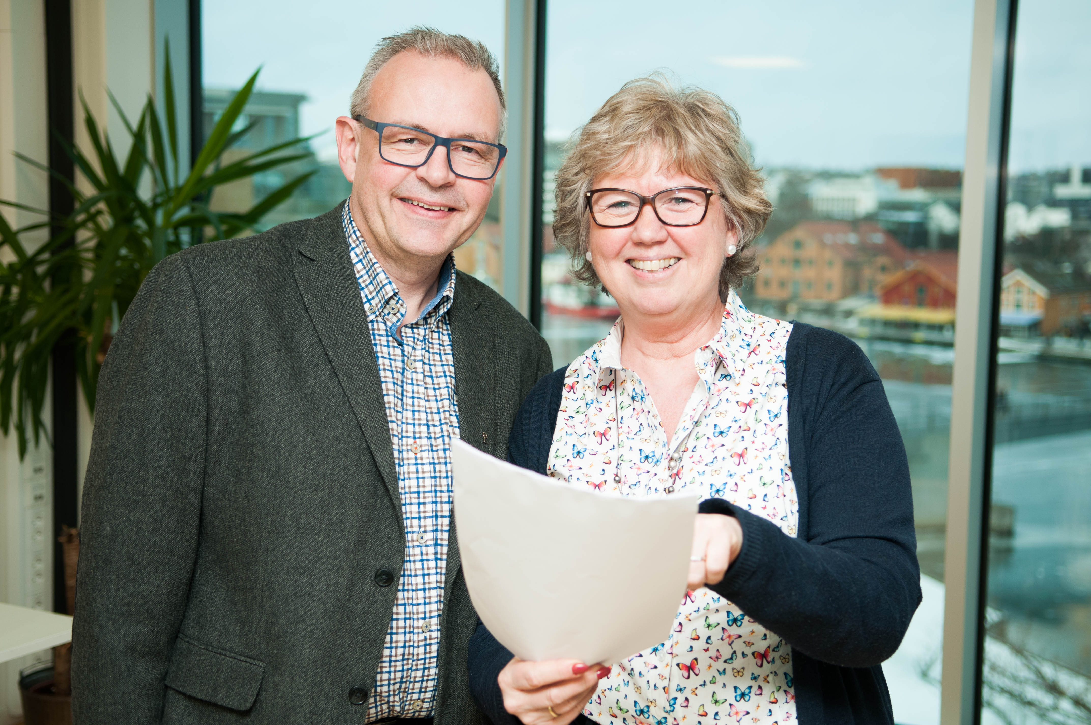 Lill Tone Grahl-Jacobsen (leder) og Kjellfred Dekko (nestleder), er begeistret over innspillene som har kommet til bispedømmerådet.