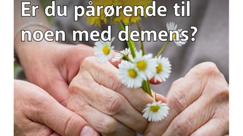 Er du pårørende til noen med demens?