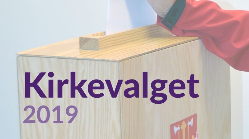 Kunngjøring av kirkevalget 2019