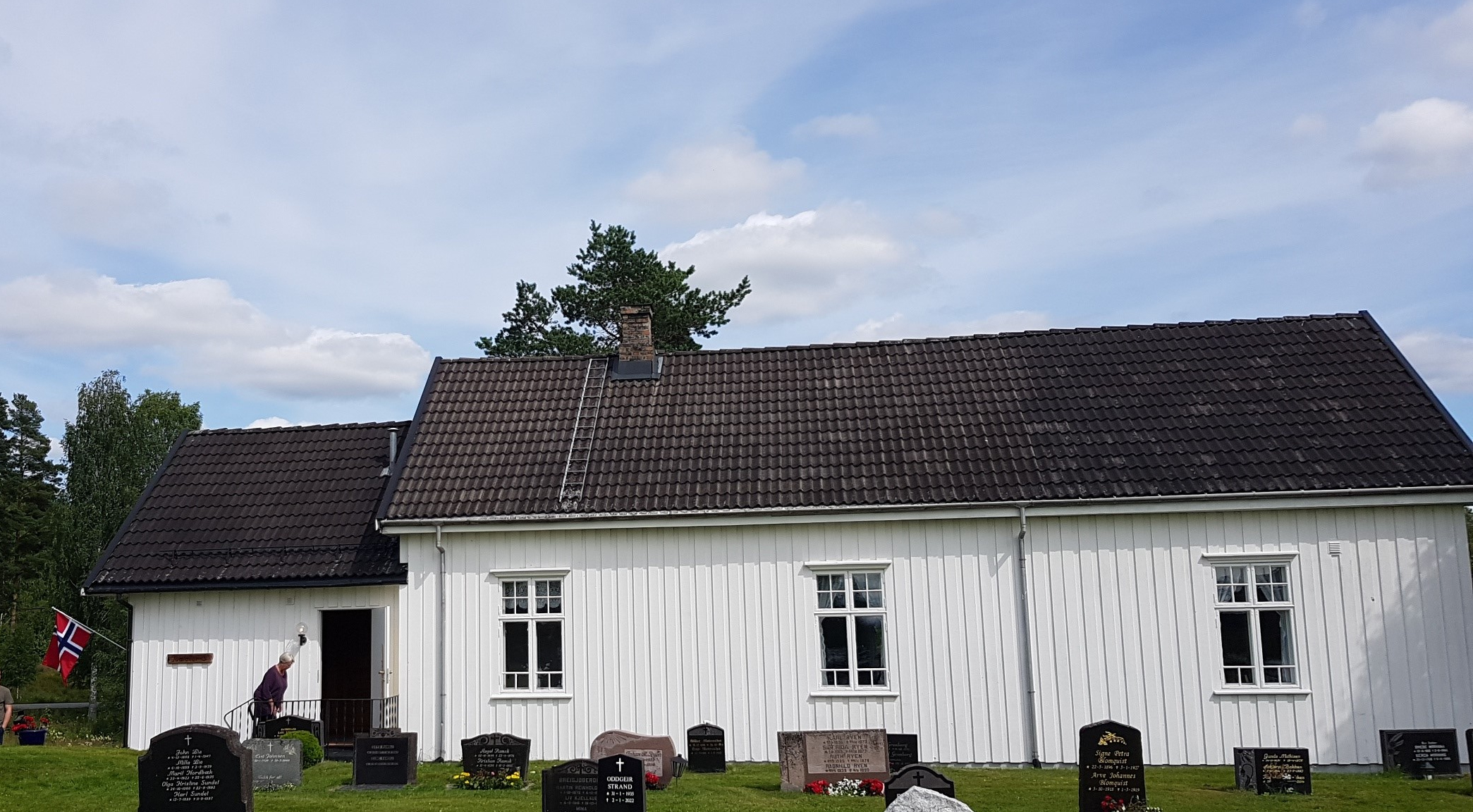 Åsnes Finnskog kirkestue. Foto: Anne Bråten Edvardsen.