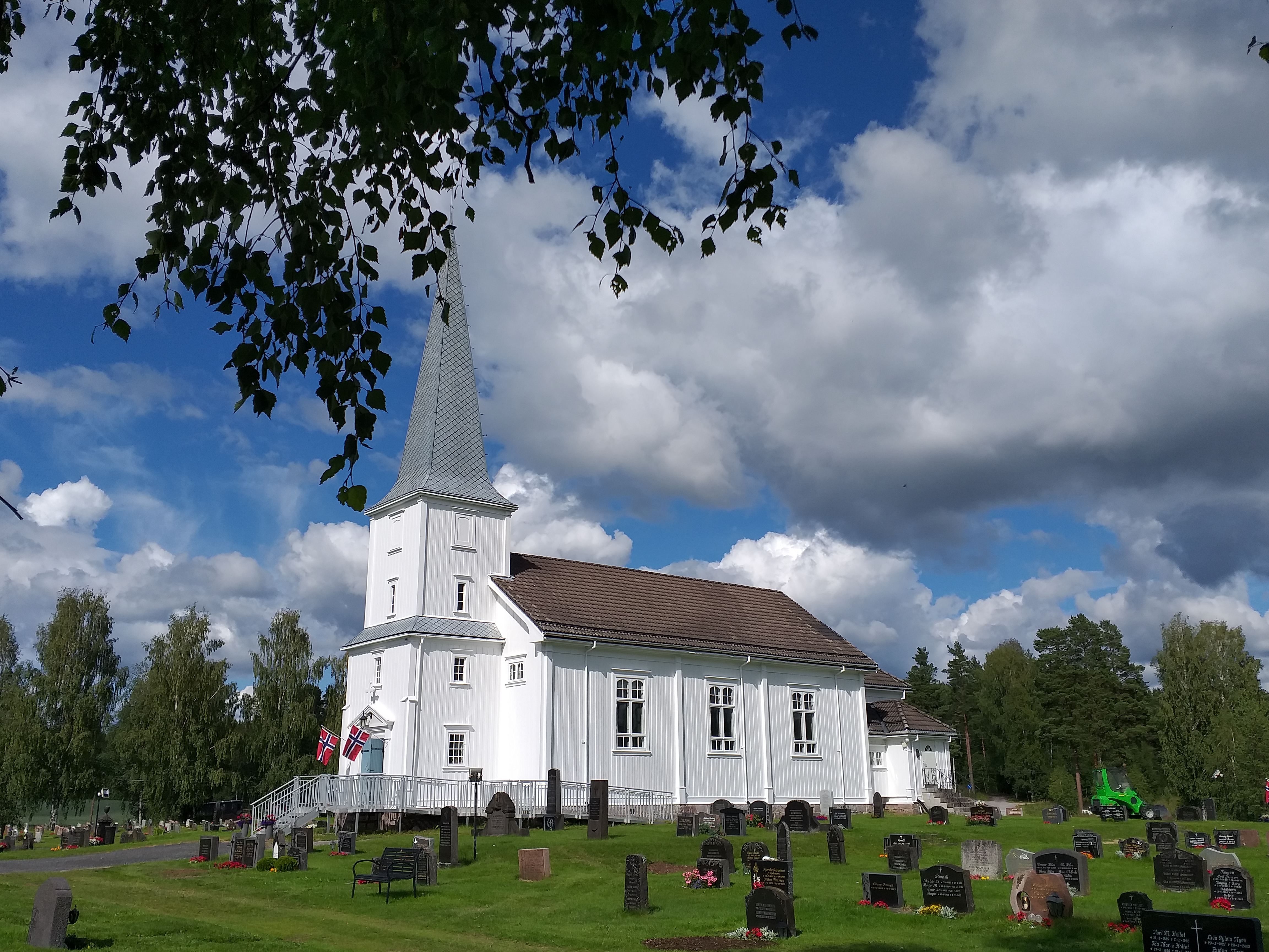 Åsnes Finnskog kirke. Foto: Anne Bråten Edvardsen