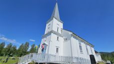 Åsnes Finnskog kirke. Foto: Anne Bråten Edvardsen