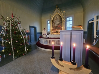 Adventsstake Åsnes Finnskog kirke