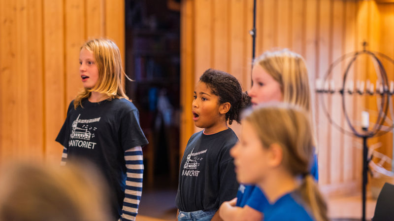 Illustrasjonsbilde barnekor. Foto: Den norske kirke/Torstein Kiserud
