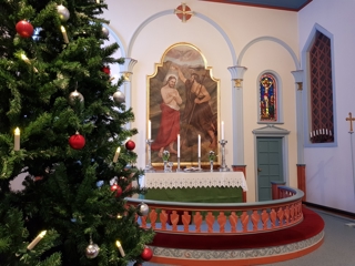 Juletre Gjesåsen kirke