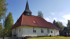 Hof Finnskog kirke. Foto: Anne Bråten Edvardsen