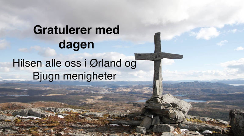 GRATULERER MED DAGEN!