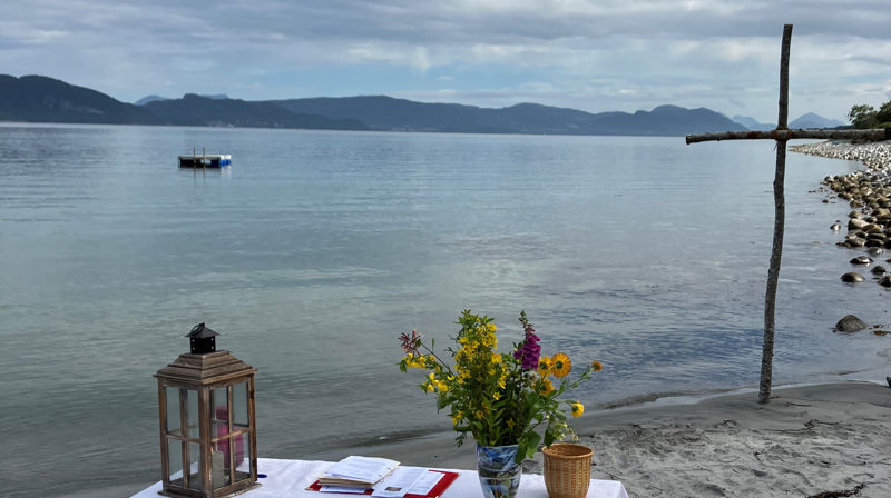 Friluftsgudsteneste Playa del Kaia