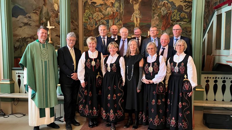Dobbelt jubileum i Vartdal kyrkje 16. juni