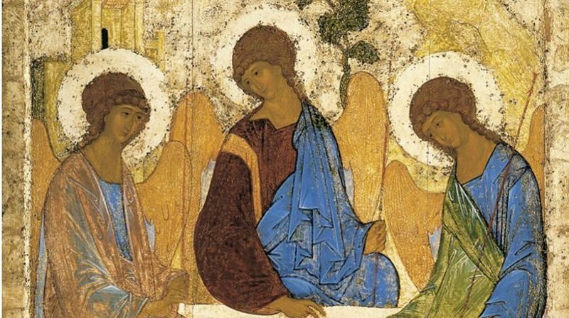 Treeininga, ikon av Andrej Rublev