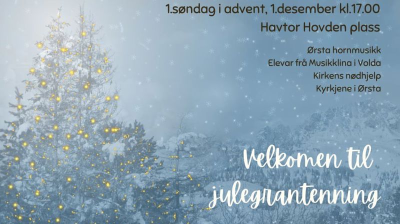 Julegrantenning og lysmesse
