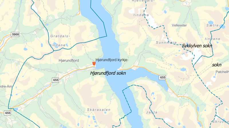 Hjørundfjord sokn