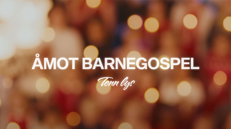 Åmot barnegospel - "Tenn lys"