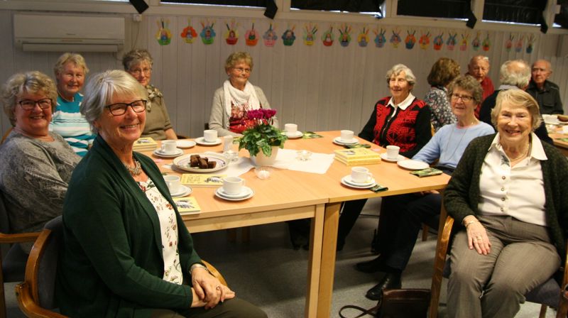 Hyggetreff på Holemoen