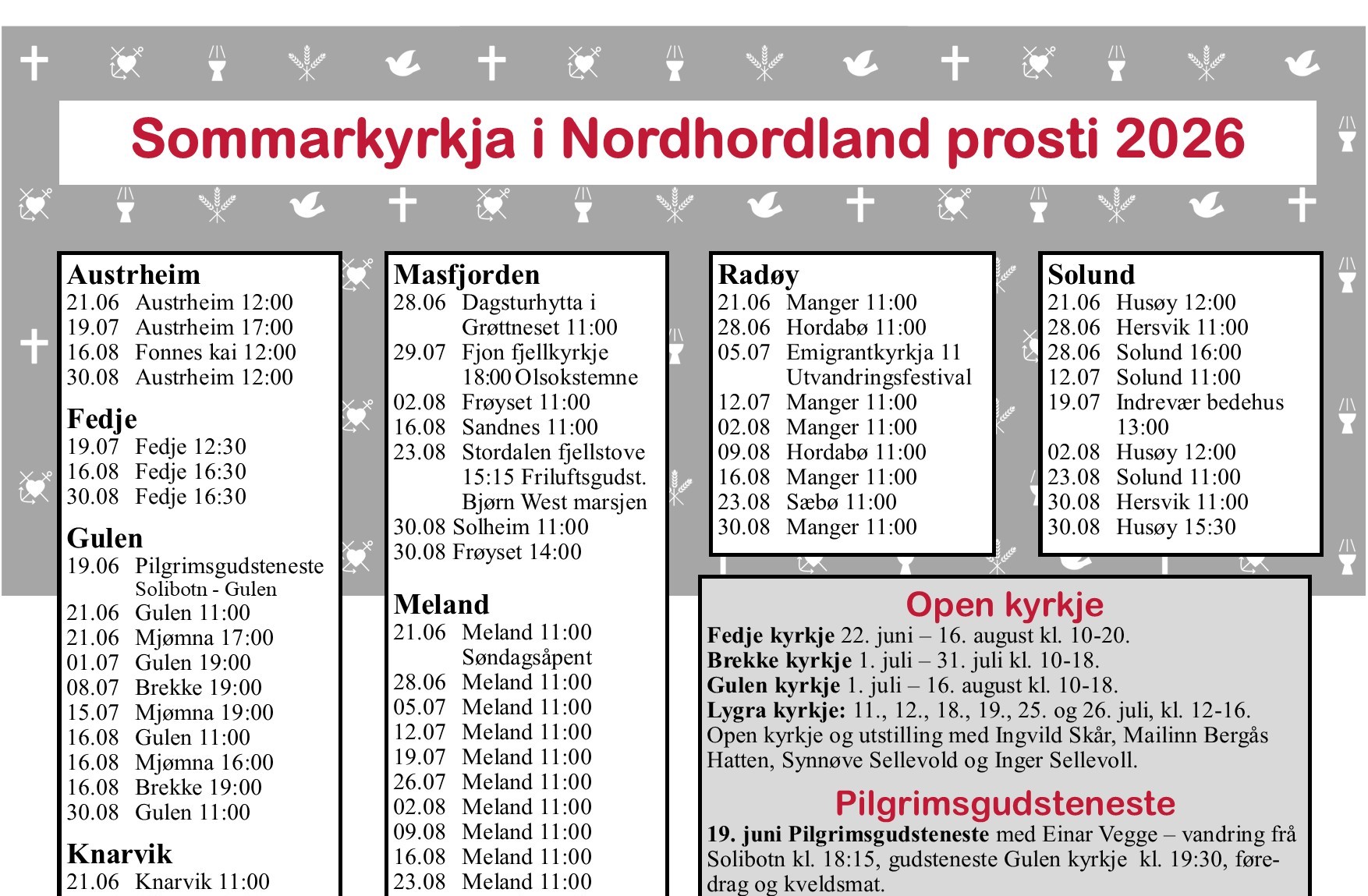 Sommarkyrkja 2026