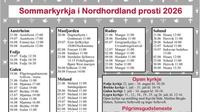 Sommarkyrkja 2026