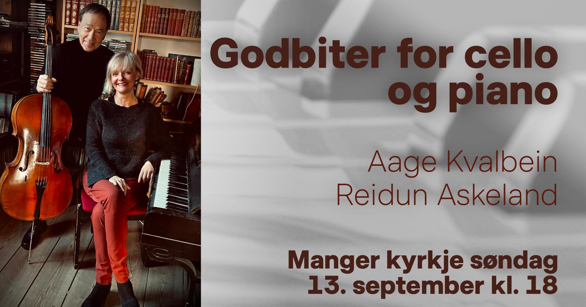 Godbiter for cello og piano - spesialpris før 1.september!