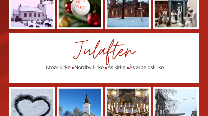 Velkommen til gudstjeneste julaften 2023