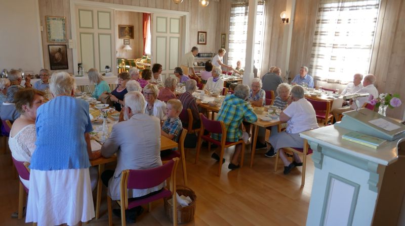 Bilde fra på Åpent hus på  Menighetshuset. Foto: Terje Sørhaug