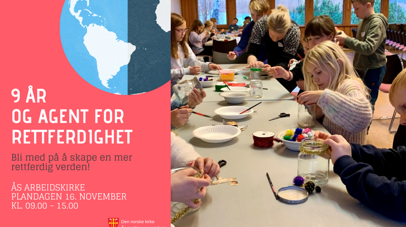 9 år og Agent for rettferdighet!