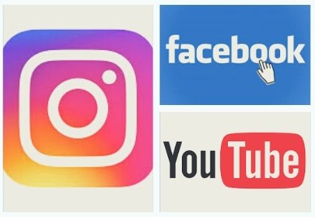 Vi er på sosiale medier: