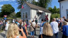 Åpning av Bruktbutikken Midt i Asker sentrum