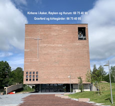 Teglen, Spikkestad kirke og kultursenter blir base for Fellestjenester og sentralbordfunksjonen.