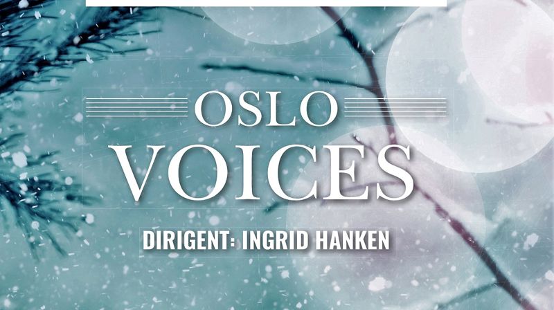 Julekonsert med Oslo Voices mand. 27. nov. kl. 20.00 i Asker kirke