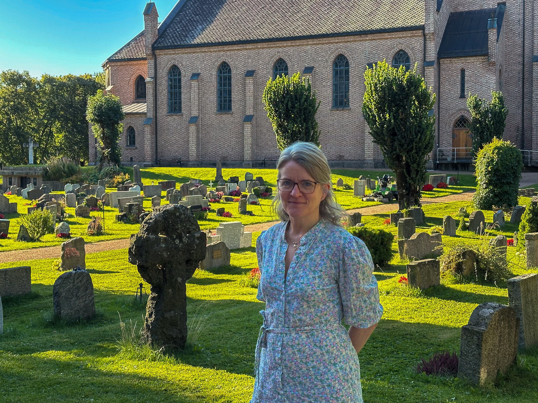 Liv Ruud er ny leder for gravferdsavdelingen i Asker. Foto: Asker kirkelige fellesråd