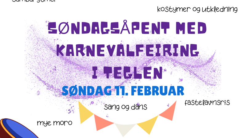 Søndagsåpent med karnevalfeiring