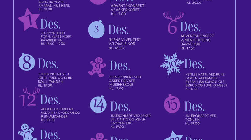 Advent og julen i Asker kirke