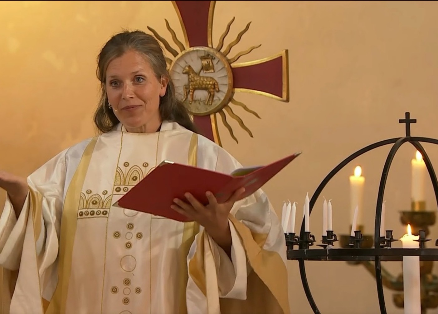 Karoline Astrup i Asker kirke