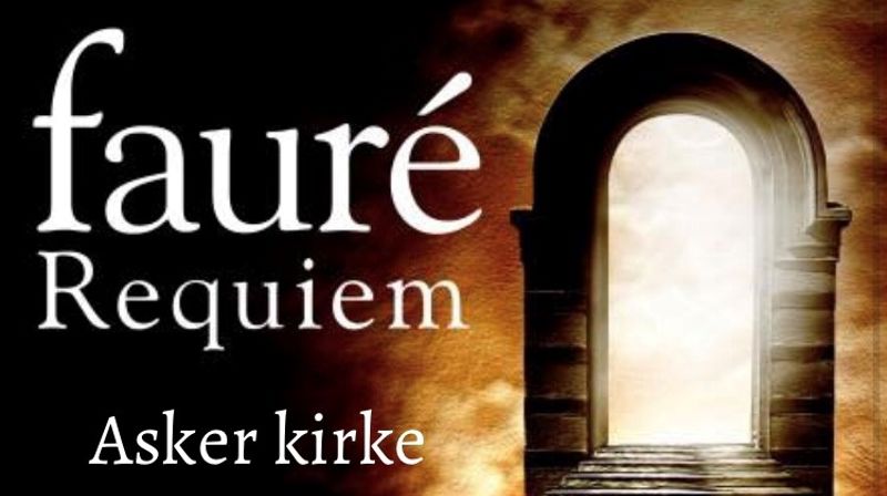 Faurés requiem i Asker kirke 31. oktober