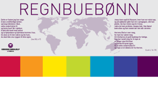 Vi vil i fastetidens gudstjenester aktivt bruke Kirkens Nødhjelps regnbuebønner