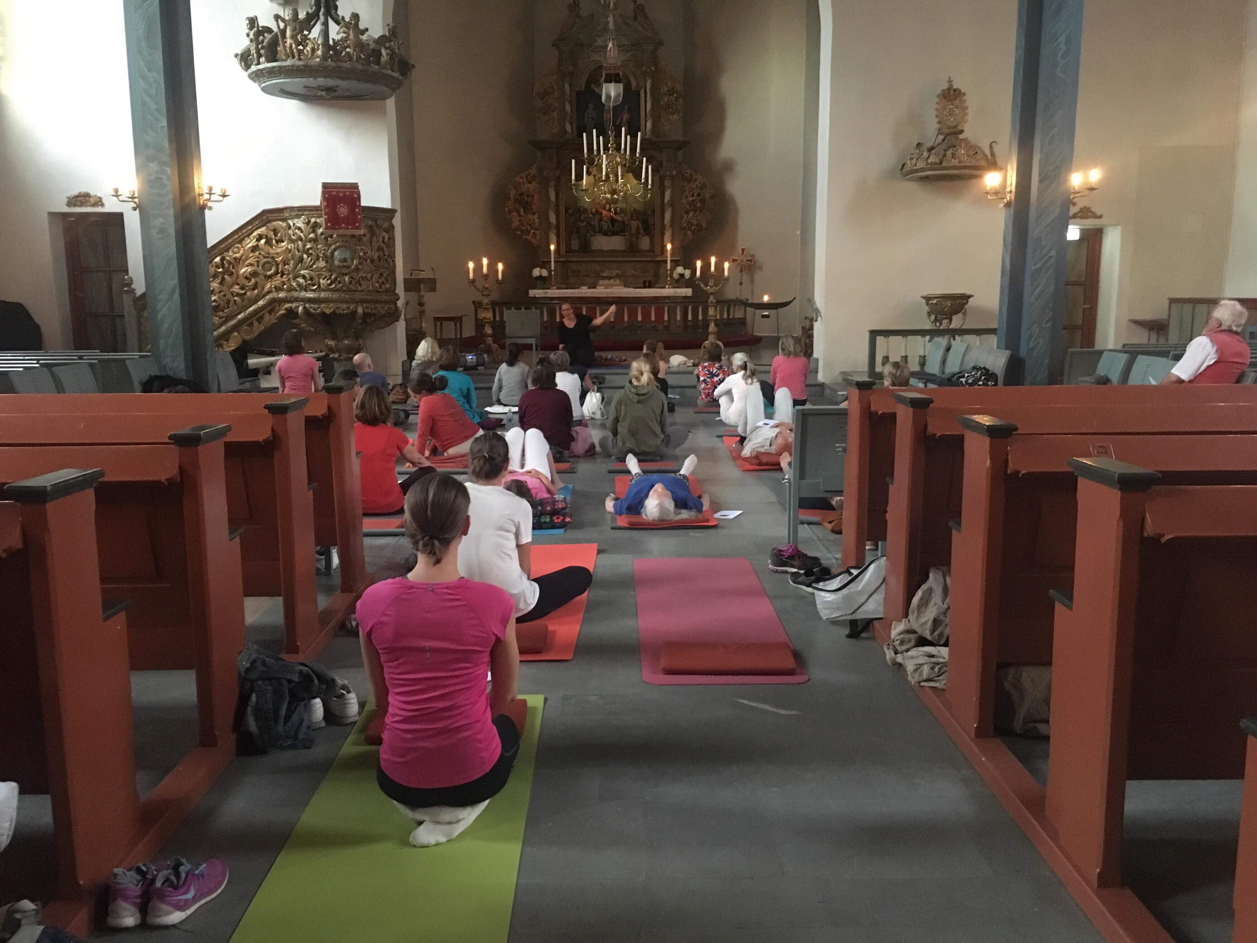 Yoga og meditasjon i en kirkelig ramme