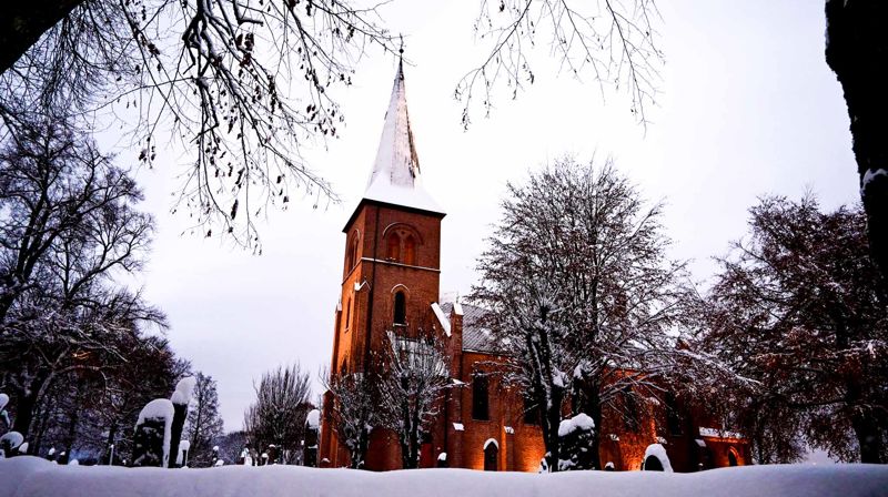 Asker kirke. Foto: Asker kirkelige fellesråd