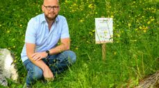 Leder i gravferdsavdelingen, Michel Zelissen. Foto: Asker kirkelige fellesråd