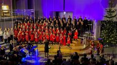 Foto: Fra julekonsertene i Vardåsen kirke 3. søndag i advent 2022. Foto: AKF/John Grimsby