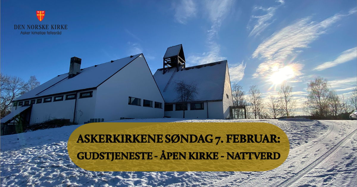 Holmen kirke åpner dørene og inviterer til nattverd på søndag. Foto: Jørgen Svartvasmo /Asker kirkelige fellesråd