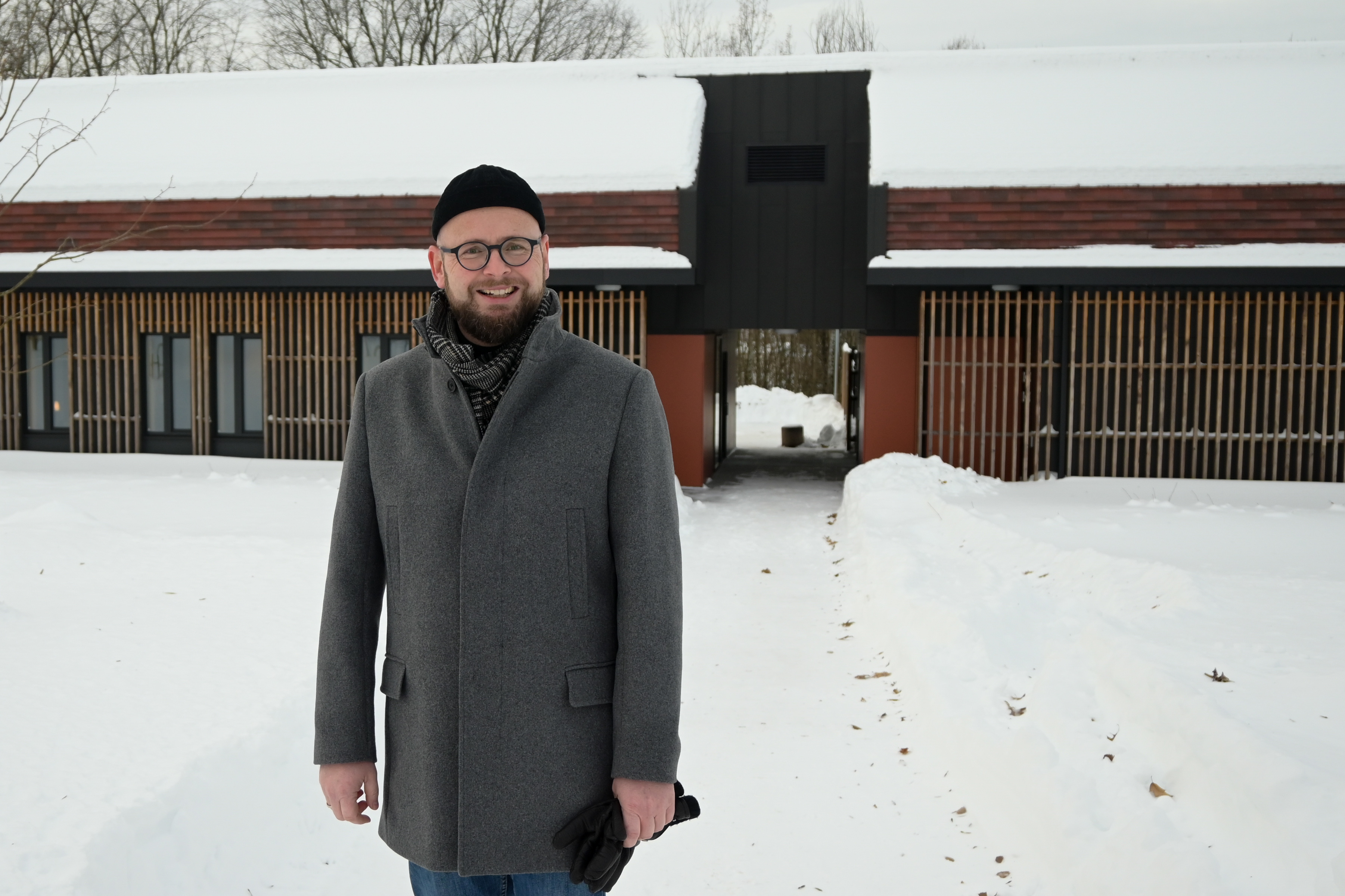 Michel Zelissen er ansatt som leder for AKF Gravferd. Foto: Asker kirkelige fellesråd