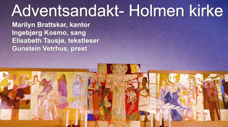 Adventsandakt fra Holmen kirke