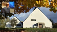 Holmen kirke og Gunstein Vetrhus