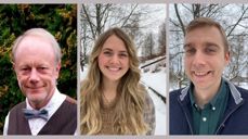 Nyansatte Anders F. Rudnå, Mathilde Leirvik og Niklas Ekre