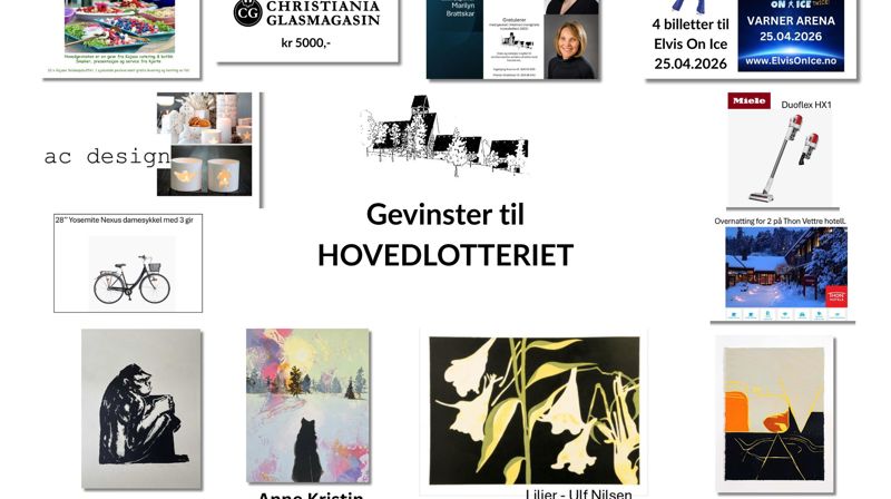 Nå er loddsalget til Hovedlotteriet startet!