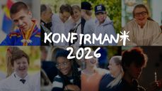 Bildecollage av konfirmanter. Foto: DNK